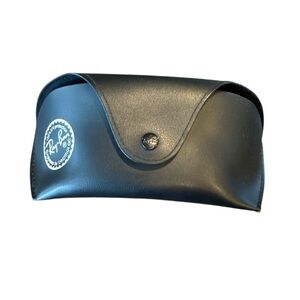 Ray-Ban Luxotica Oversized Eyeglass Case with Belt Loop and Snap Button Closure